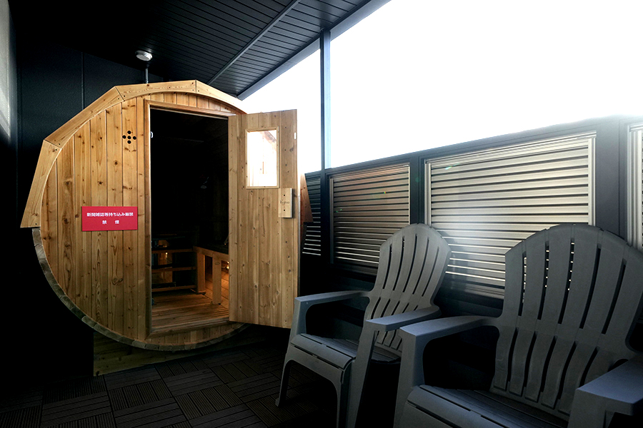 オーシャンビュープレミアムバレルサウナ