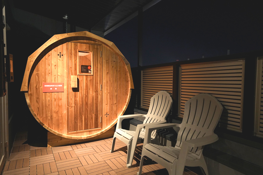 オーシャンビュープレミアムルームバレルサウナ